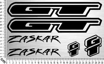 Для набора наклеек 6xGT Zaskar |Велосипедная рама Fahrrad Rahmen Aufkleber, 6 наклеек для стайлинга автомобилей